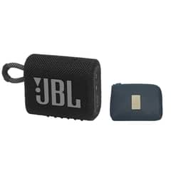 JBL - Parlante bluetooth GO 3 IP67 - Negro Y Estuchen