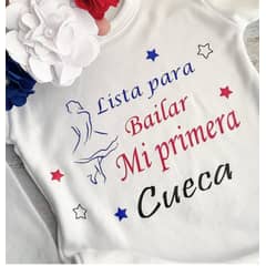 GENERICO - Body Fiestas Patrias Estampado Mi Primera Cueca