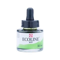 ECOLINE - Acuarela Líquida Con Gotero 30ml Verde Claro