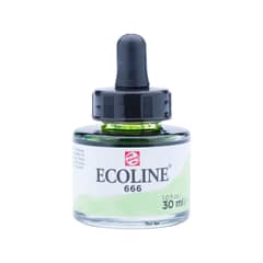 ECOLINE - Acuarela Líquida Con Gotero 30ml Verde Pastel
