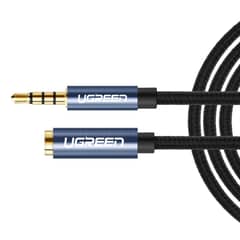 UGREEN - Cable Extension Audio Jack 35mm Trenzado1m Negro Av118