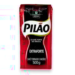 Pilao - Café grano molido Brasilero 500 grs. EXTRAFORTE