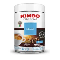 KIMBO - Café Italiano Descafeinado Molido Lata 250 Gr
