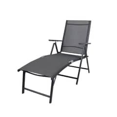 NOVAHUS - Reposera Aluminio Plegable Gris
