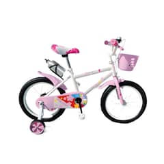 LUMAX - Bicicleta Infantil Aro 14 Color Rosa