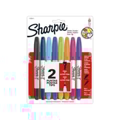 SHARPIE - Marcador Doble Punta 8 colores Permanente