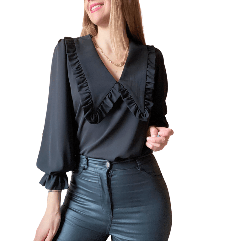 Camiseta cuello bobo mujer outlet