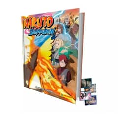 PANINI CHILE - ÁLBUM TAPA DURA NARUTO SHIPPUDEN COMPLETO A PEGAR