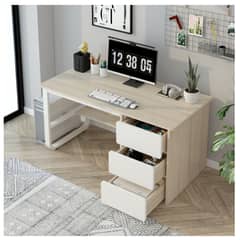 HOMER DESIGN - Escritorio Pata Metal Oficina Cajon 100x50x74cm