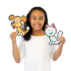 FATBRAIN TOY - Jixelz Puzzle De Pixeles 700 Pc Set, Mascotas FatBrain Toys