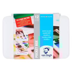 VAN GOGH - Acuarela en Pastillas Set 12 + 3