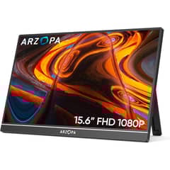 ARZOPA - Monitor Portátil 15.6 Full Hd - Hdmi Con Parlante