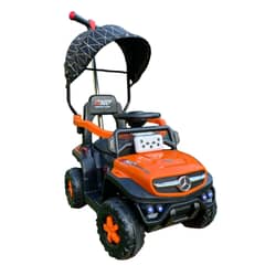 ABMTOYS - Carro Empuje Mercedes a Batería RC y Bluetooth 2 motores Nj