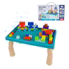 ANSALDO - Set De Bloques 100 Piezas Con Mesa