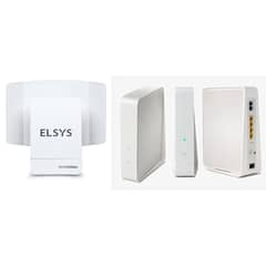 GENERICO - Antena internet rural - Elsys router wifi kit completo Amplimax 30km