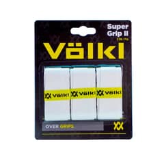 VOLKL - Overgrip Super II Völkl Blanco para Tenis 3 unidades