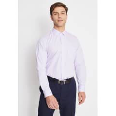 MAVIANNI - Camisa Formal Básica Lisa Regular Poplin