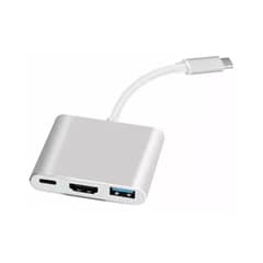 GENERICO - Adaptador Tipo C Usb C A Hdmi 4k Usb 3.0 Tipo C Macbook