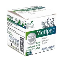 DRAG PHARMA - Matipet Crema Cicatrizante para Perros y Gatos