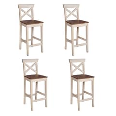 MUEBLES NATIVA - Combo 4 Taburetes X vintage 43x40x110