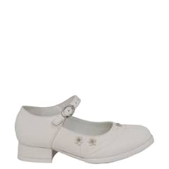 ALQUIMIA - Zapato Cueca Niña Blanco Selené