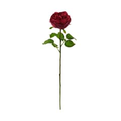 THE GREEN ELEMENT - Planta artificial Rosa Roja 65 Cm