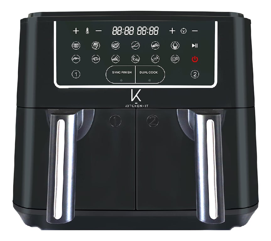 Freidora de Aire Dual Edition 9L Kitchen-It