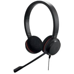 JABRA - Audífonos Teletrabajo Evolve20 UC Duo Negro