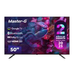 MASTER G - Smart TV Led 50 Google TV 4K UHD Bluetooth MGG50UFKG