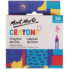 MONT MARTE - Estuche compacto 36 crayones