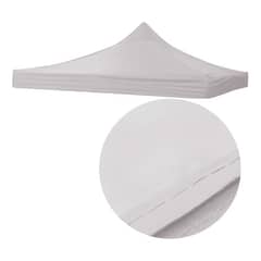 JARDIMEX - Repuesto Toldo 3x3m Impermeable Araña Blanco Reforzado