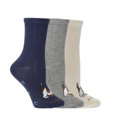 HUSH PUPPIES - Pack 3 Calcetines Classicdog Gris Niño