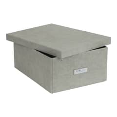 BIGSO - Caja de Almacenamiento Katia Canvas Lino Bigso®
