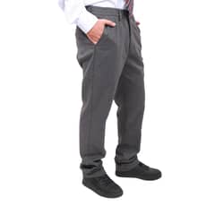 GENERICO - Pantalón Cargo Escolar Hombre Gris - Talla 56 - 58