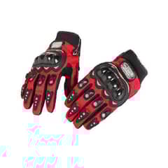 GENERICO - Guantes protectores para motociclista dedo completo