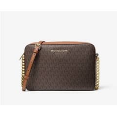 MICHAEL KORS - Crossbody Mujer monograma cafe