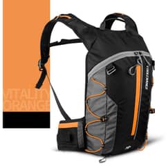 TIOZONEY - 10L MTB Bicicleta Ciclismo Mochila Paquete - Naranja negro.