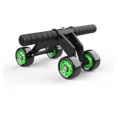 OEM - RUEDA ABDOMINAL 4 RUEDAS CON RODILLO ANTIDESLIZANTE