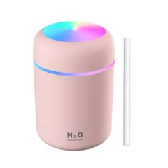 PUREPOWER - Mini humidificador De Aire Portátil Y Purificador De Aire Usb-Rosa