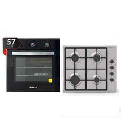 BEHNKE - Duo kit Empotrado Horno + Encimera Gas