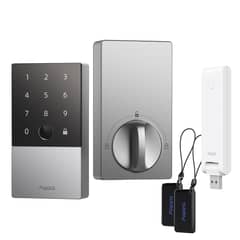 AQARA - Kit Cerradura Inteligente U100 + Hub E1 Y 2 Nfc