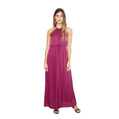 JACINTA TIENDA - Vestido Renata satin uva