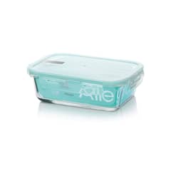 ALLEGRA - Contenedor Hermético Vidrio Rectangular De 1 Litro