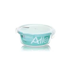 ALLEGRA - Contenedor Hermético De Vidrio Redondo 370 Ml