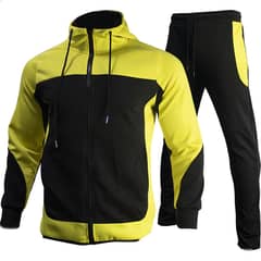 TIOZONEY - Traje Deportivo Chaqueta de Manga Larga y Pantalones Largos Hombres
