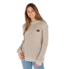 BUFFALO CHILE - Chaleco Isluga Beige Mujer