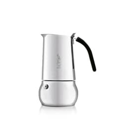 BIALETTI - Cafetera Acero Kitty 4 Tazas 145ml