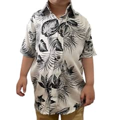 GENERICO - Camisa De Niño Guayabera Manga Corta Secado Rapido