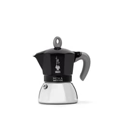 BIALETTI - Moka Inducción Negra 4 Tazas 150ml