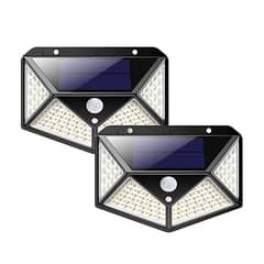 ANENG - 2 Pcs Lámpara Solar 114led Con Sensor De Movimiento